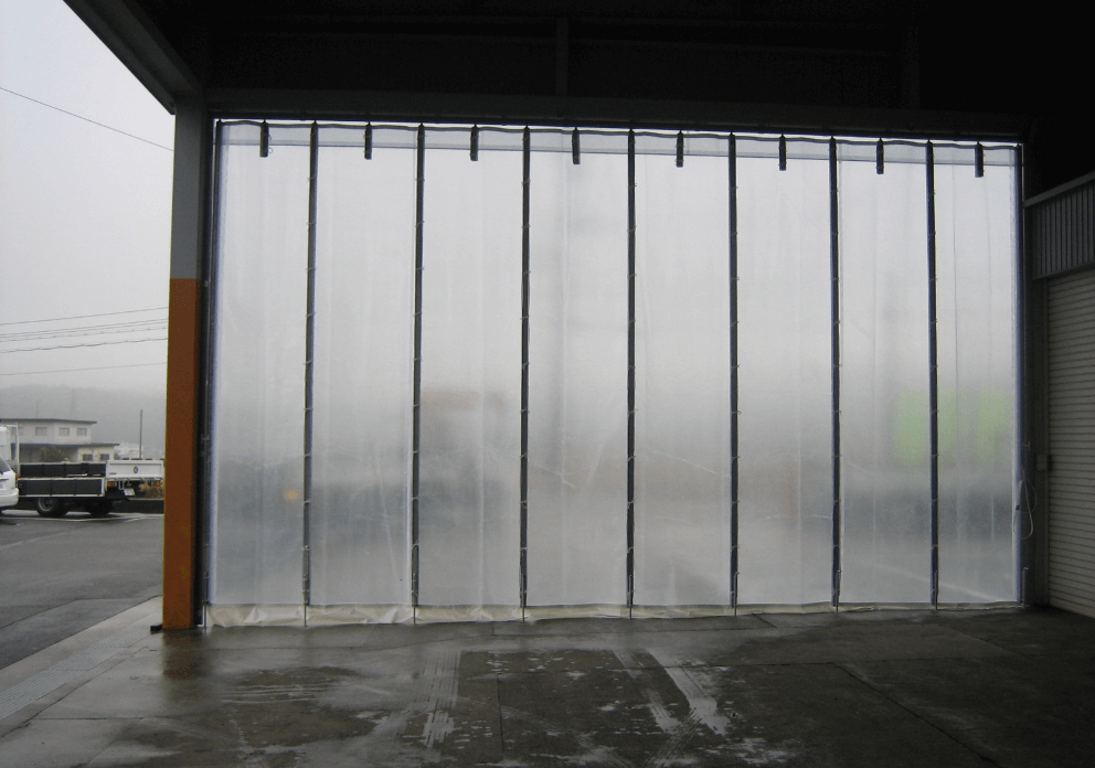 工場用大型カーテンイメージ
